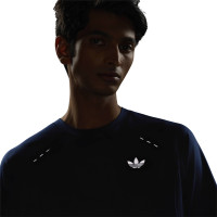 adidas Tech Essential Woven Zomerset Donkerblauw Zilver