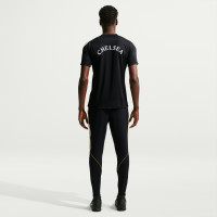 Pantalon d'entraînement Nike Chelsea Strike 2026-2027 bleu foncé blanc doré jaune