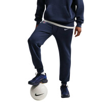Survêtement à capuche Nike Paris Saint-Germain Club Sportswear 2026-2027 Bleu foncé et blanc
