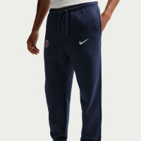 Survêtement à capuche Nike Paris Saint-Germain Club Sportswear 2026-2027 Bleu foncé et blanc