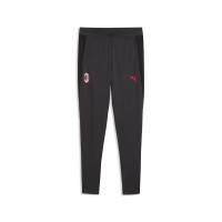 Survêtement PUMA AC Milan 1/4 Zip 2026-2027 pour Enfants, gris foncé et rouge