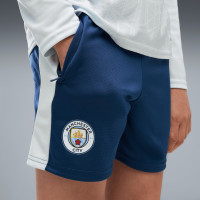Pantalons d'entraînement PUMA Manchester City 2026-2027 pour Enfants, bleu foncé, bleu clair
