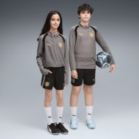 PUMA Manchester City Trainingsbroekje 2026-2027 Kids Zwart Donkergrijs Goud