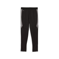 Pantalon d'entraînement PUMA Manchester City 2026-2027 pour enfants, noir, gris foncé, or