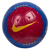 Nike FC Barcelone Academy Ballon de Foot Taille 5 2026-2027 Bleu Foncé Rouge Jaune