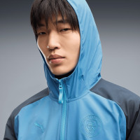 Veste d'entraînement tissée PUMA Manchester City Pumatech 2026-2027 Bleu foncé