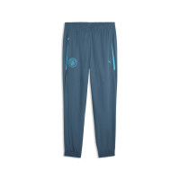 Pantalon d'entraînement tissé PUMA Manchester City Pumatech 2026-2027 bleu foncé