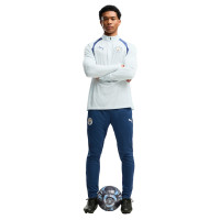 Survêtement PUMA Manchester City à 1/4 fermeture éclair 2026-2027 bleu clair bleu foncé