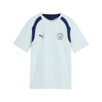 Kit d'entraînement PUMA Manchester City 2026-2027 pour Enfants, bleu clair, bleu foncé