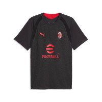 Kit d'entraînement PUMA AC Milan 2026-2027 gris foncé rouge