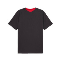Kit d'entraînement PUMA AC Milan 2026-2027 gris foncé rouge