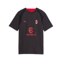 PUMA AC Milan Trainingsshirt 2026-2027 Kids Donkergrijs Rood
