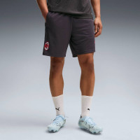 Kit d'entraînement PUMA AC Milan 2026-2027 gris foncé rouge
