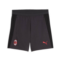 PUMA AC Milan Trainingsbroekje 2026-2027 Kids Donkergrijs Rood