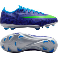 Nike Mercurial Vapor 17 Pro x LEGO® Gras Voetbalschoenen (FG) Kids Blauw Felblauw Groen