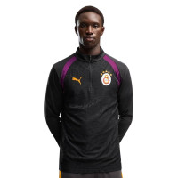 PUMA Galatasaray SK Trainingspak 1/4-Zip 2026-2027 Donkergrijs Rood Oranje