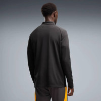 PUMA Galatasaray SK Trainingspak 1/4-Zip 2026-2027 Donkergrijs Rood Oranje