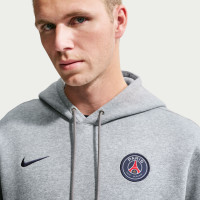 Survêtement à capuche Nike Paris Saint-Germain Club Sportswear 2026-2027 gris noir bleu foncé