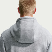 Survêtement à capuche Nike Paris Saint-Germain Club Sportswear 2026-2027 gris noir bleu foncé