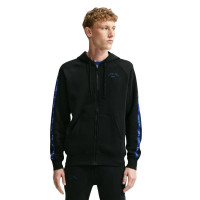 Survêtement polaire Nike Chelsea City Side à capuche 2026-2027 noir bleu foncé
