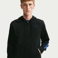 Survêtement polaire Nike Chelsea City Side à capuche 2026-2027 noir bleu foncé