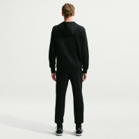 Survêtement polaire Nike Chelsea City Side à capuche 2026-2027 noir bleu foncé