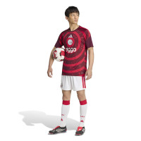 adidas Ajax Pre-Match Trainingsshirt 2026-2027 Rood