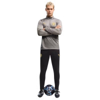 Pantalon d'entraînement PUMA Manchester City 2026-2027 noir gris foncé doré