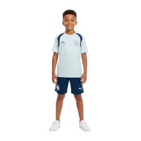 Kit d'entraînement PUMA Manchester City 2026-2027 pour Enfants, bleu clair, bleu foncé