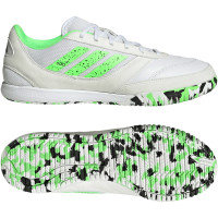 adidas Top Sala Competition II Zaalvoetbalschoenen (IN) Wit Lichtgroen Zwart