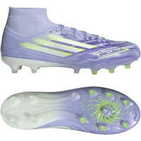 adidas F50 Sparkfusion Pro Gras / Kunstgras Voetbalschoenen (MG) Dames Paars Geel