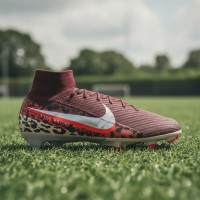 Nike Zoom Mercurial Superfly 10 Elite Gras Voetbalschoenen (FG) Bordeauxrood Zilver Oranje