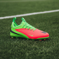 Nike Phantom 6 Low Haaland Academy Gazon Naturel Artificiel Chaussures de Foot (MG) Enfants Vert Vif Rouge Noir