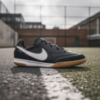 Nike Tiempo Streetgato Straatvoetbalschoenen Kids Zwart Wit