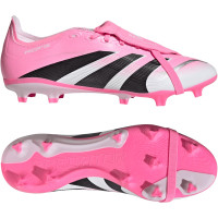 adidas Predator League FT Gazon Naturel Artificiel Chaussures de Foot (MG) Rose Noir Blanc