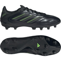 adidas Copa Pure III Pro Gras Voetbalschoenen (FG) Zwart Donkergrijs Groen