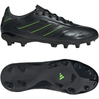 adidas Copa Pure III League Gras / Kunstgras Voetbalschoenen (MG) Kids Zwart Donkergrijs Groen