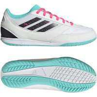 adidas Top Sala Competition II Chaussures de Foot en Salle (IN) Enfants Blanc Noir Turquoise Rose