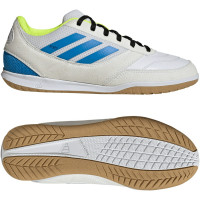 adidas Top Sala Competition II Zaalvoetbalschoenen (IN) Kids Wit Blauw Geel