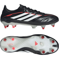 adidas Copa Pure IV Elite IJzeren-Nop Voetbalschoenen (SG) Zwart Wit Rood