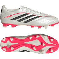 adidas Copa Pure IV Club Gazon Naturel Artificiel Chaussures de Foot (MG) Blanc Noir Rouge
