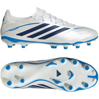 adidas Copa Pure IV League Gras Voetbalschoenen (FG) Wit Blauw Donkerblauw