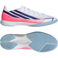 adidas F50 Hyperfast League Zaalvoetbalschoenen (IN) Wit Paars Roze