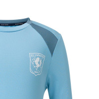 Castore FC Twente Trainingsshirt 2026-2027 Kids Lichtblauw Donkerblauw