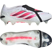 adidas Predator Pro FT IJzeren-Nop Voetbalschoenen (SG) Wit Zwart Roze