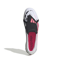 adidas Predator Pro FT IJzeren-Nop Voetbalschoenen (SG) Wit Zwart Roze