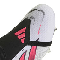 adidas Predator Pro FT IJzeren-Nop Voetbalschoenen (SG) Wit Zwart Roze