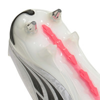 adidas Predator Pro FT IJzeren-Nop Voetbalschoenen (SG) Wit Zwart Roze