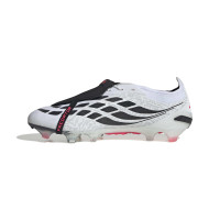 adidas Predator Elite FT Gazon Naturel Chaussures de Foot (FG) Blanc Noir Rose