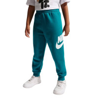 Survêtement polaire à capuche Nike Club pour tout-petits et enfants d'âge préscolaire vert sarcelle et blanc
